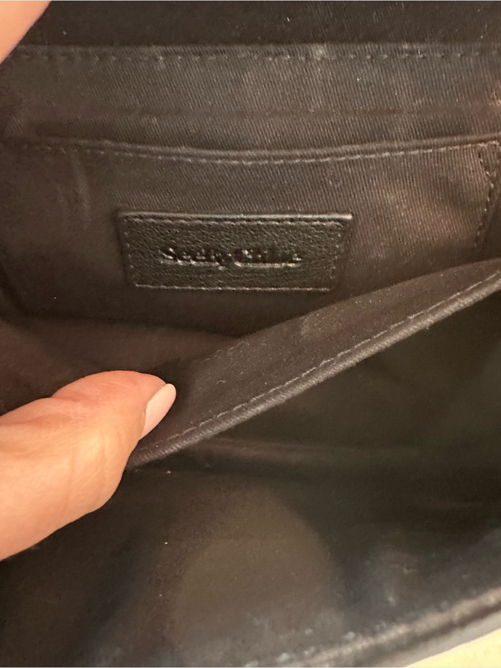 See By Chloé Black Leather Small Shoulder Bag with Gold Hardware - Picture 6 of 9